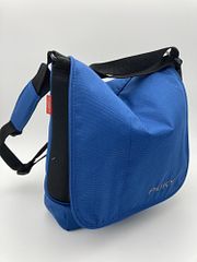 Tasche Citybag anthrazit/blau 