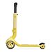 PUSH Scooter mit LED-Bereifung pineapple, klappbar