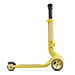 PUSH Scooter mit LED-Bereifung pineapple, klappbar